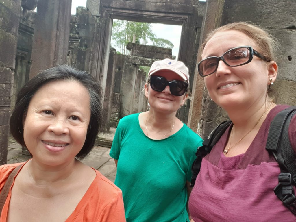 L'équipe de la mission douleur est bien arrivée à Siem Reap.
